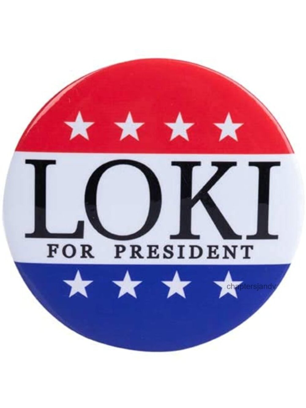 Superhero President Pin Acrylic Brooch Halloween Cosplay Costume Accessory